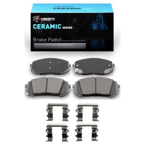 Hyundai Elantra Brake Pads - Front - R1 Concepts - Ceramic - `21-`25